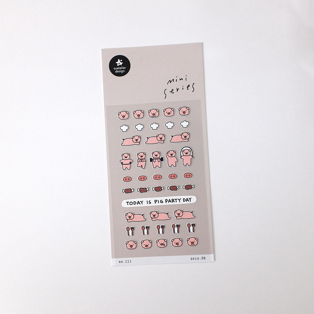 Suatelier Mini Stickers - Lifestyle
