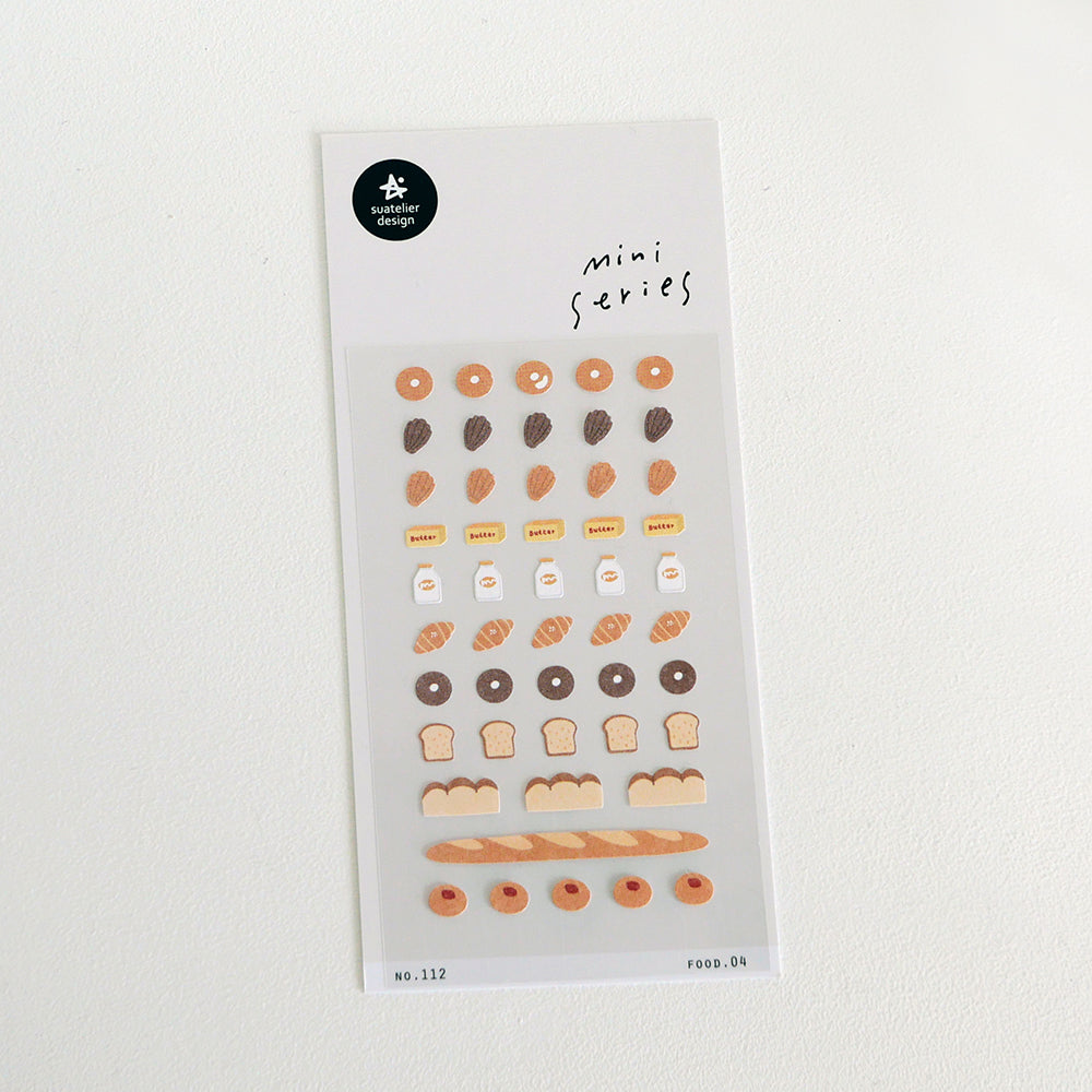 Suatelier Mini Stickers - Food
