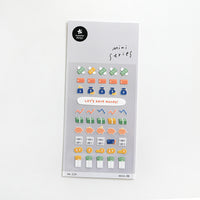 Suatelier Mini Stickers - Lifestyle
