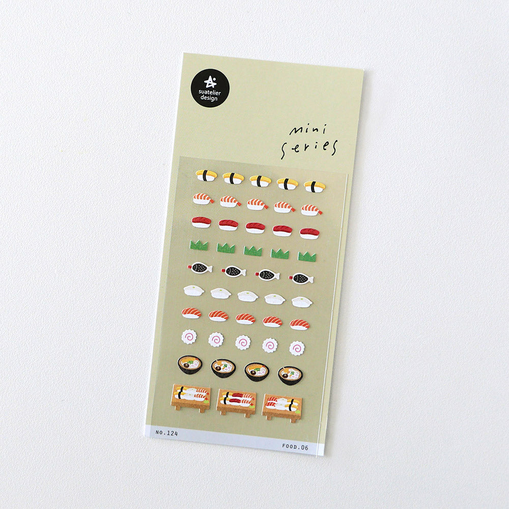 Suatelier Mini Stickers - Food