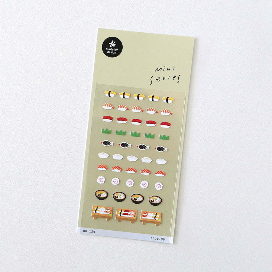 Suatelier Mini Stickers - Food - 124 food.06