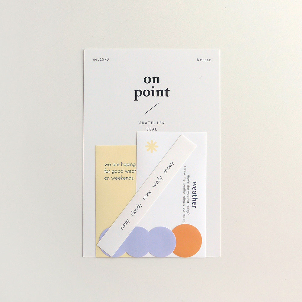 Suatelier On Point Sticker - Lifestyle