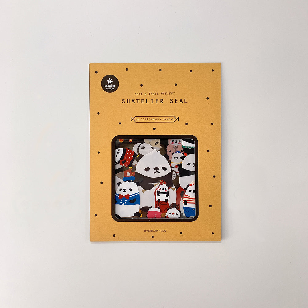 Suatelier Seal Overlapping Stickers - Animals