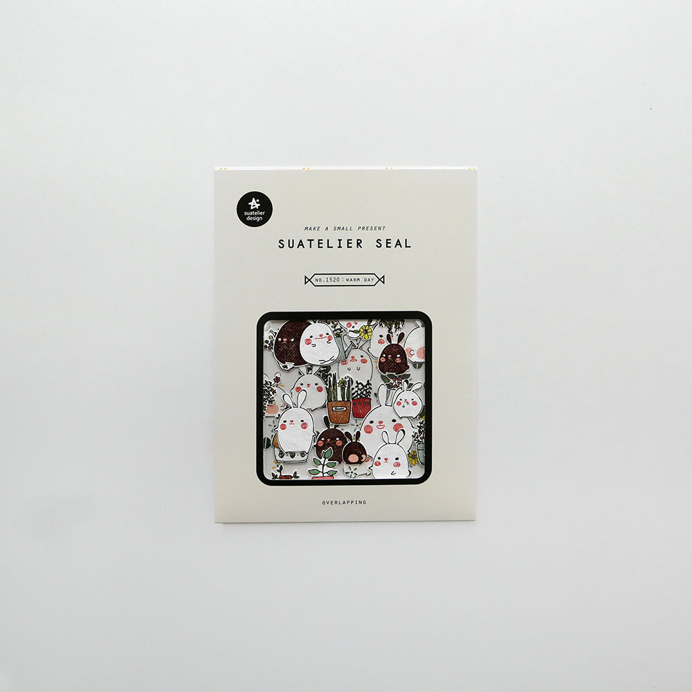 Suatelier Seal Overlapping Stickers - Lifestyle