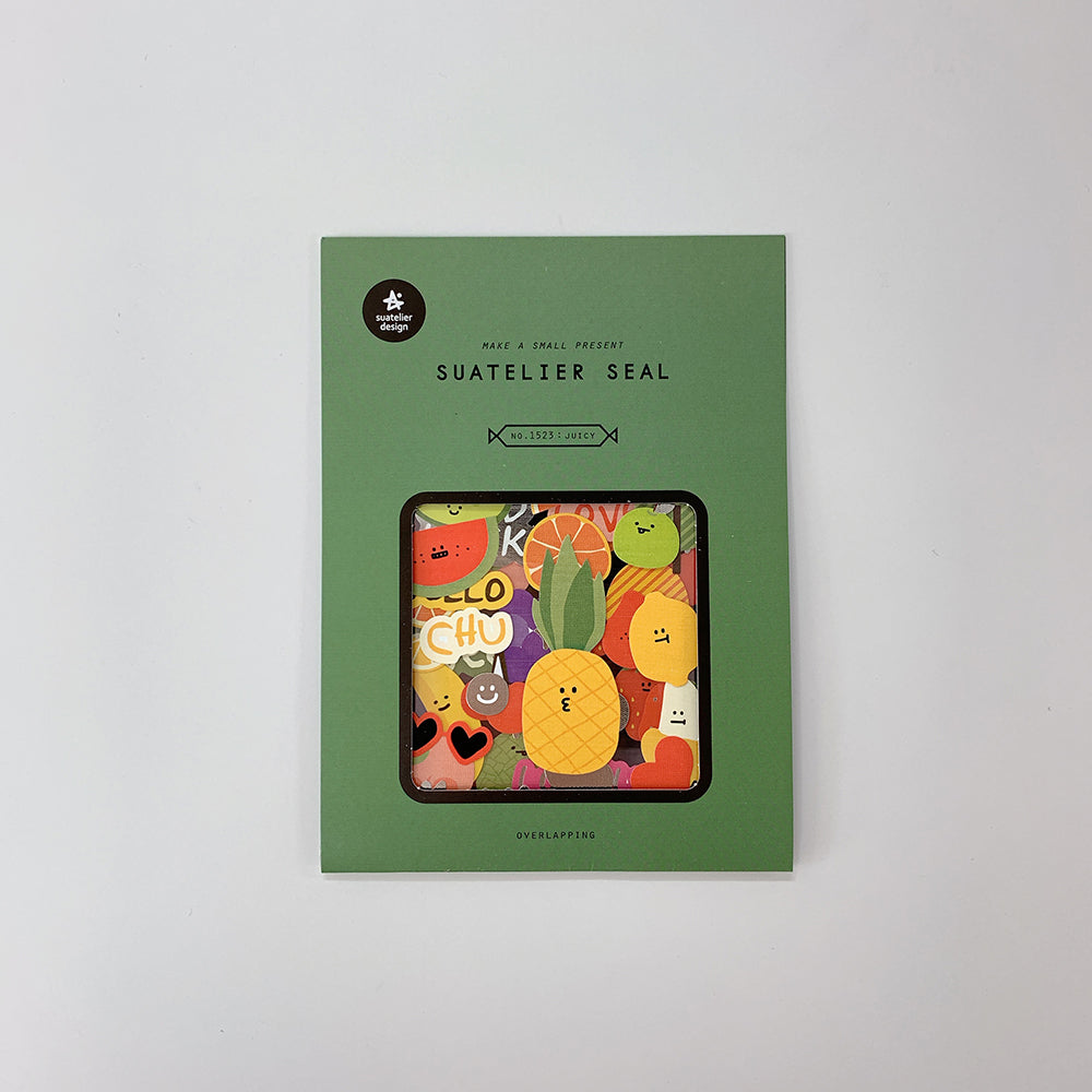Suatelier Seal Overlapping Stickers - Food