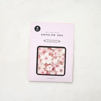Suatelier Seal Overlapping Stickers - Flowers
