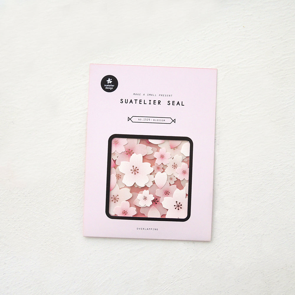 Suatelier Seal Overlapping Stickers - Flowers