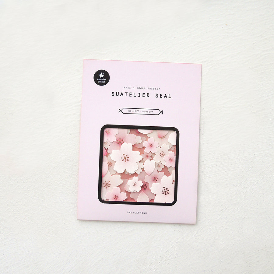 Suatelier Seal Overlapping Stickers - Flowers