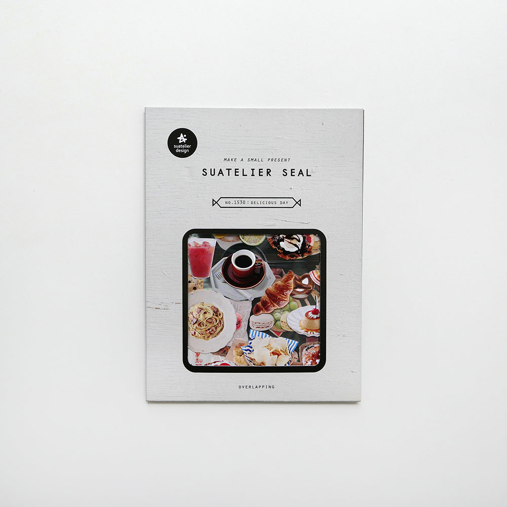 Suatelier Seal Overlapping Stickers - Food