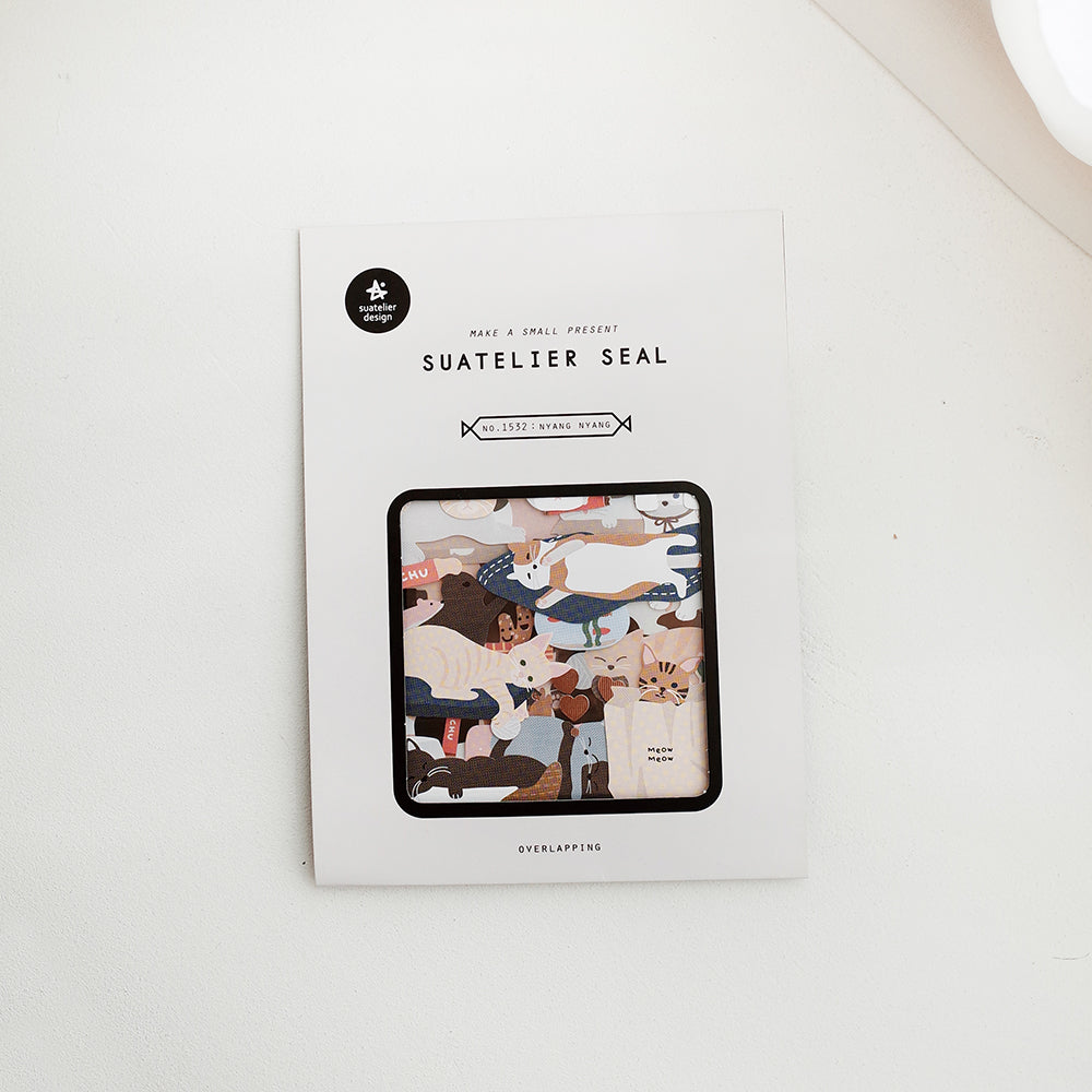 Suatelier Seal Overlapping Stickers - Animals