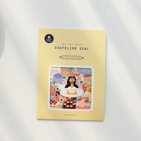 Suatelier Seal Overlapping Stickers - Lifestyle