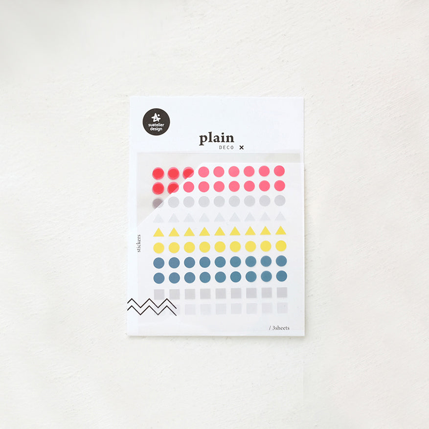 Suatelier Plain Stickers - Plain