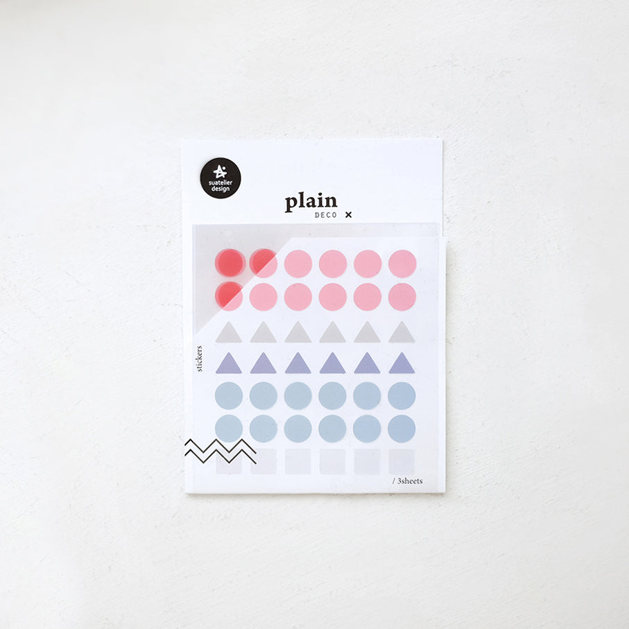 Suatelier Plain Stickers - Plain