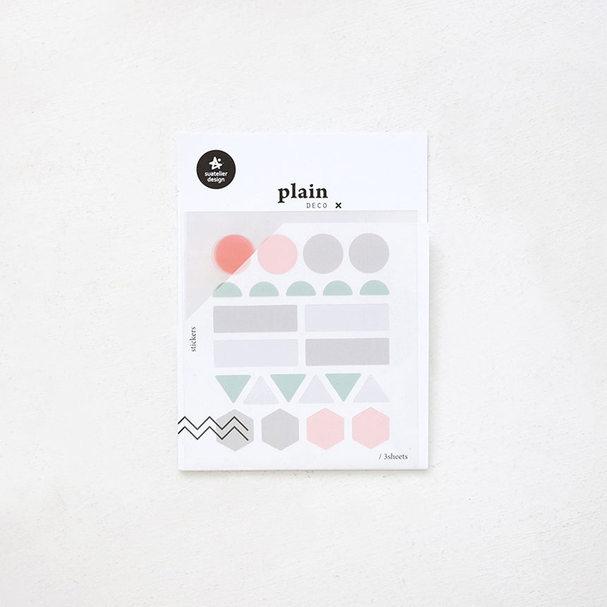 Suatelier Plain Stickers - Plain