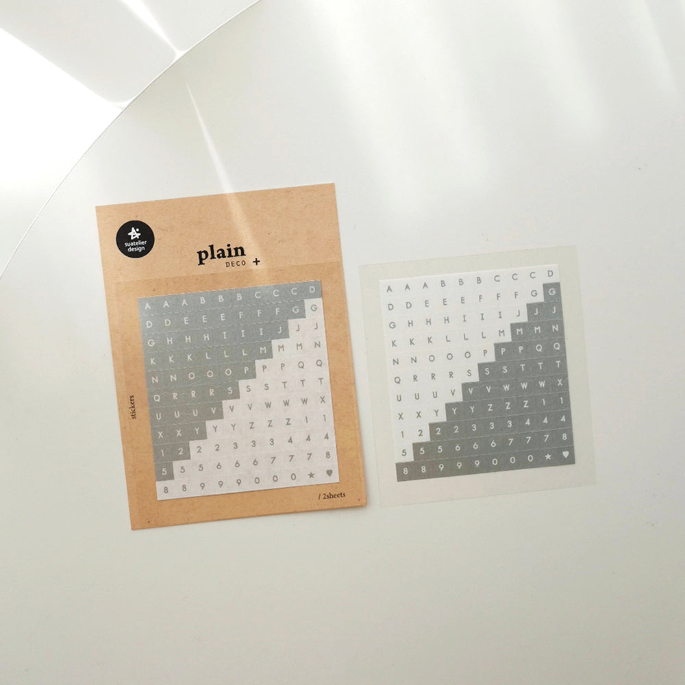 Suatelier Plain Stickers - Plain
