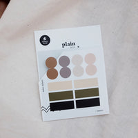 Suatelier Plain Stickers - Plain