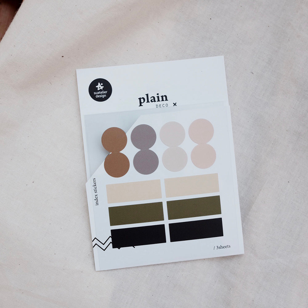 Suatelier Plain Stickers - Plain