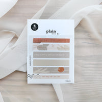 Suatelier Plain Stickers - Plain