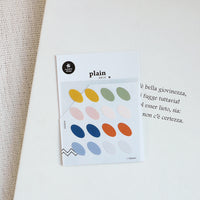 Suatelier Plain Stickers - Plain