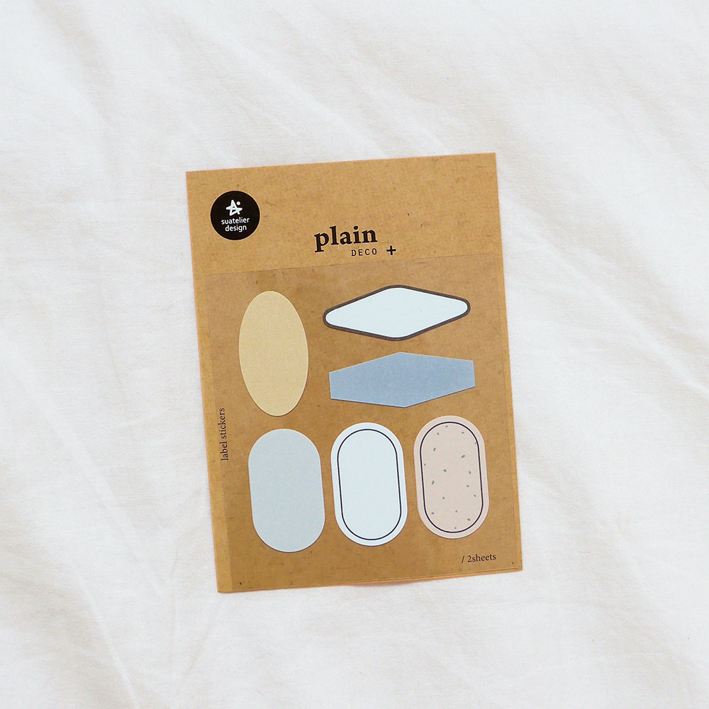 Suatelier Plain Stickers - Plain