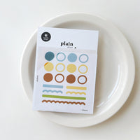 Suatelier Plain Stickers - Plain
