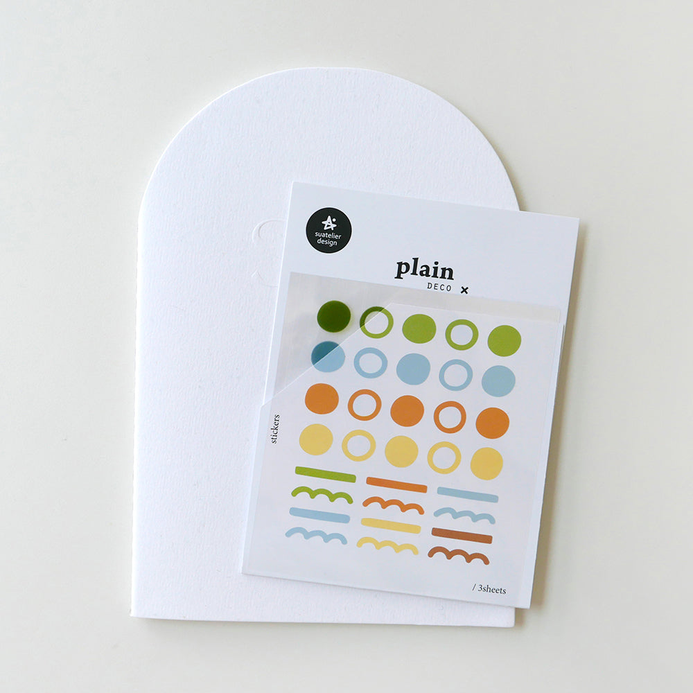 Suatelier Plain Stickers - Plain