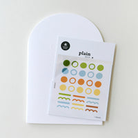 Suatelier Plain Stickers - Plain