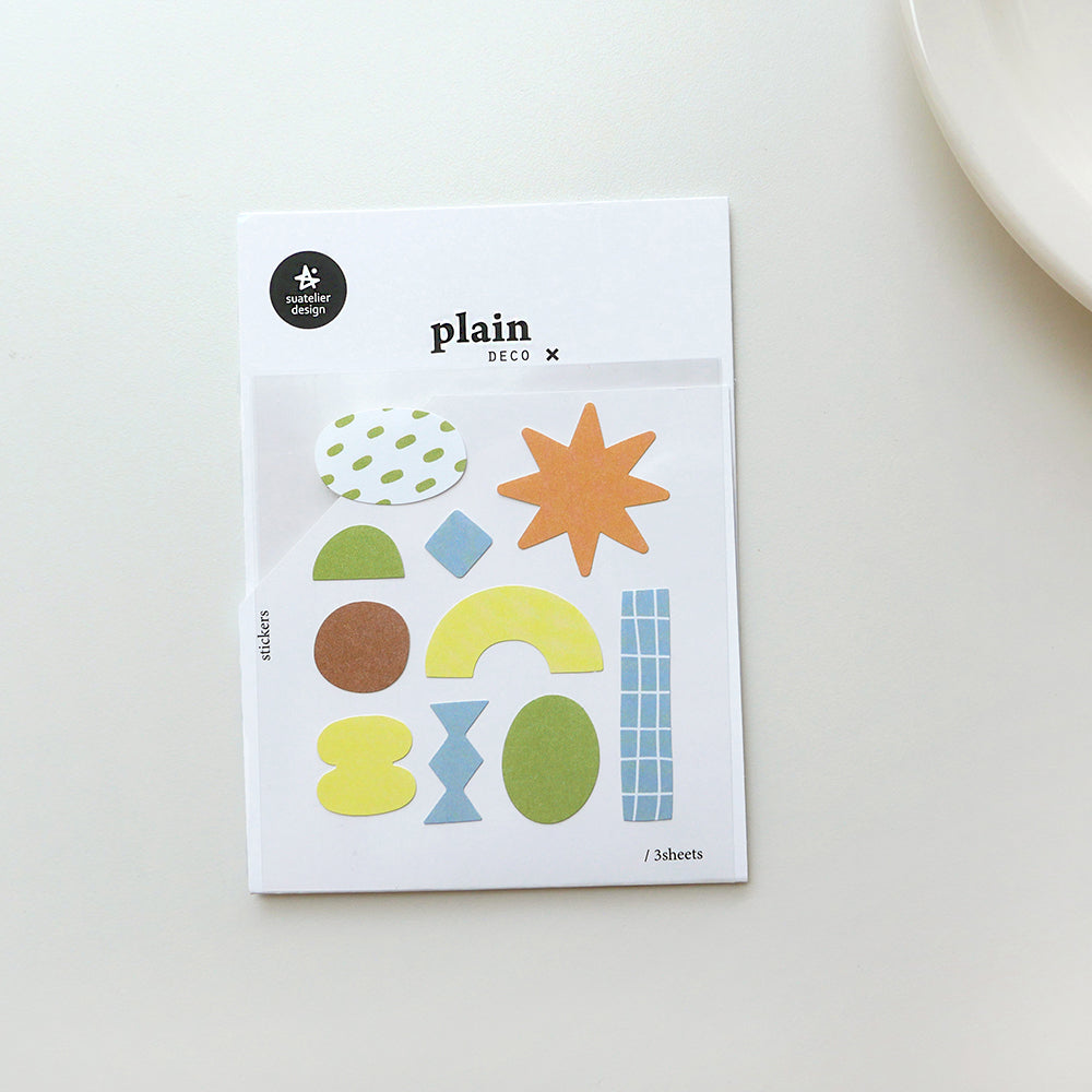 Suatelier Plain Stickers - Plain