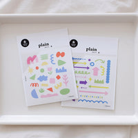 Suatelier Plain Stickers - Plain