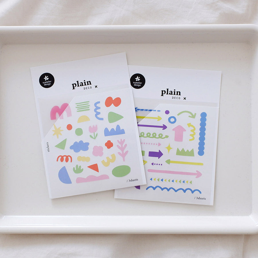 Suatelier Plain Stickers - Plain - 1676 plain.72