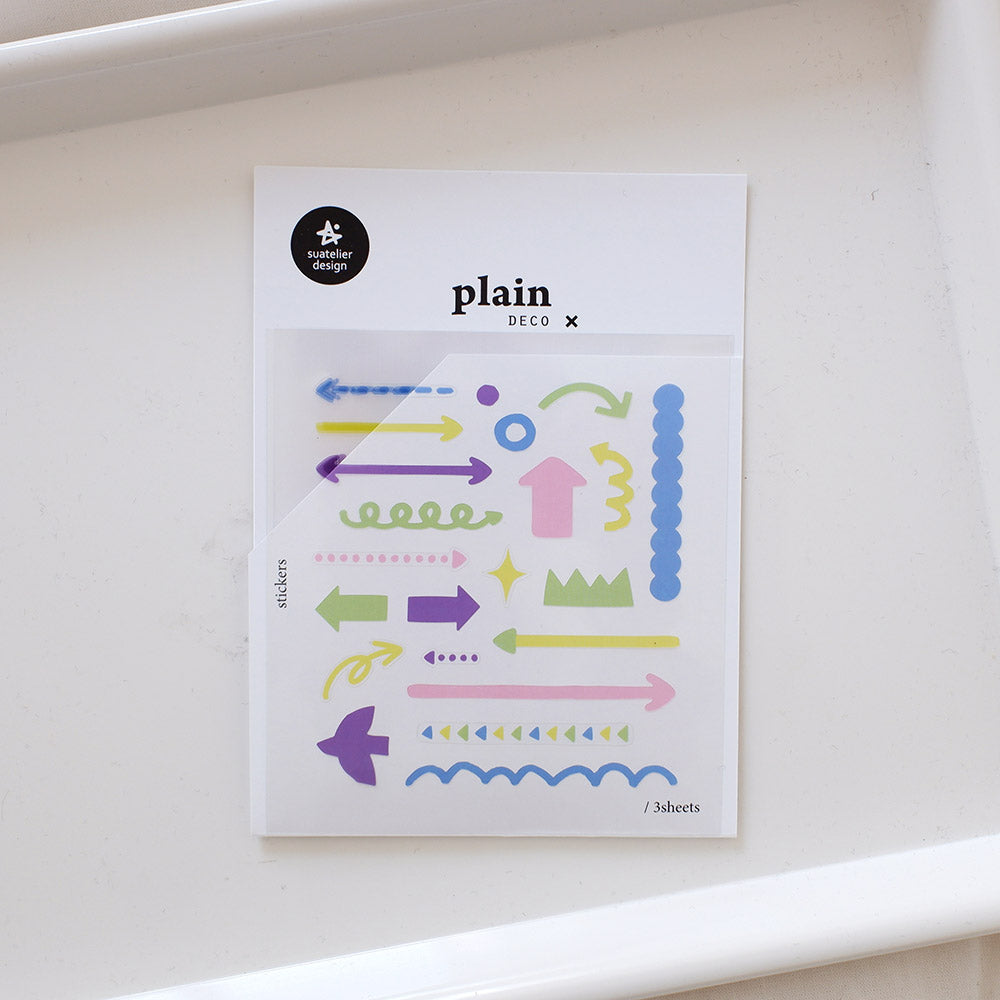Suatelier Plain Stickers - Plain
