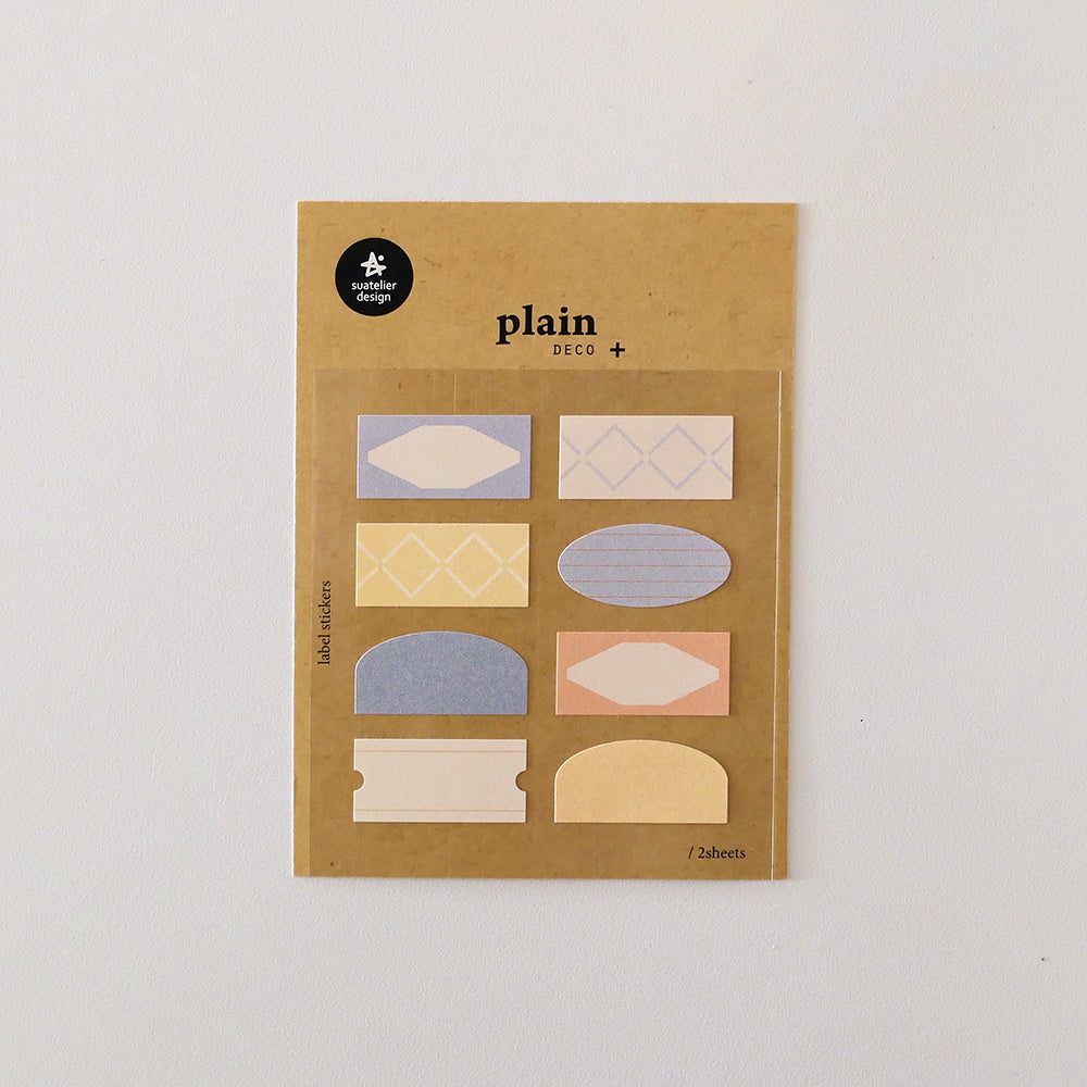 Suatelier Plain Stickers - Plain