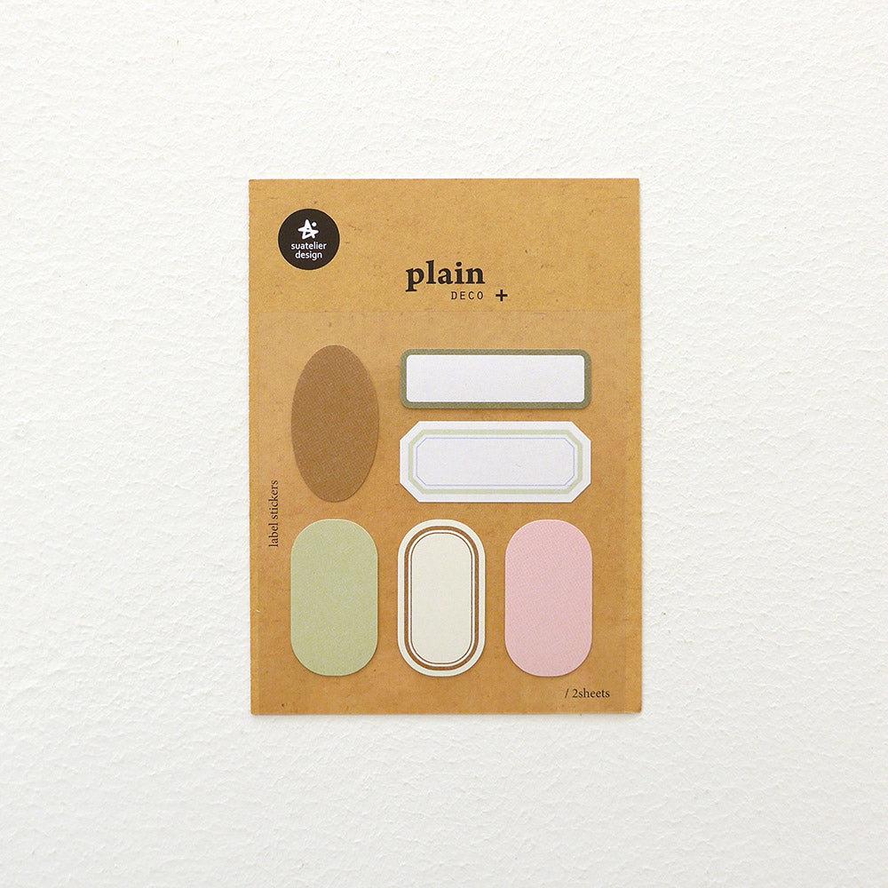 Suatelier Plain Stickers - Plain