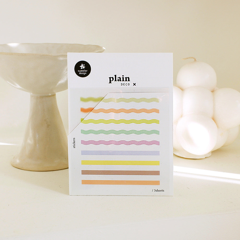 Suatelier Plain Stickers - Plain