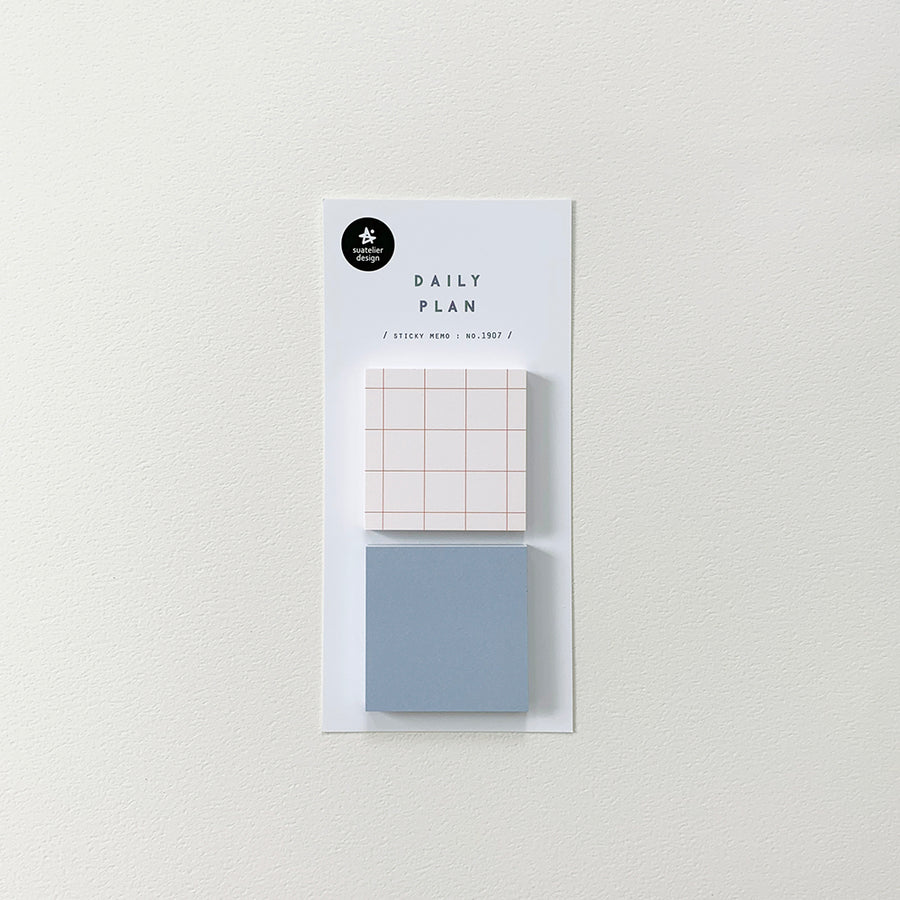 Suatelier Stationery - Sticky Memo - Daily - 1907 daily plan.07
(post-it)