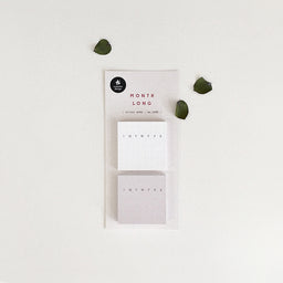 Suatelier Stationery - Sticky Memo - Monthly