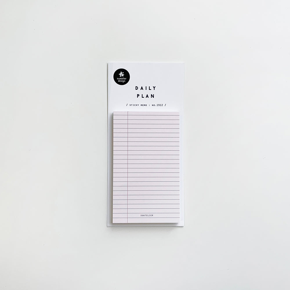 Suatelier Stationery - Sticky Memo - Daily