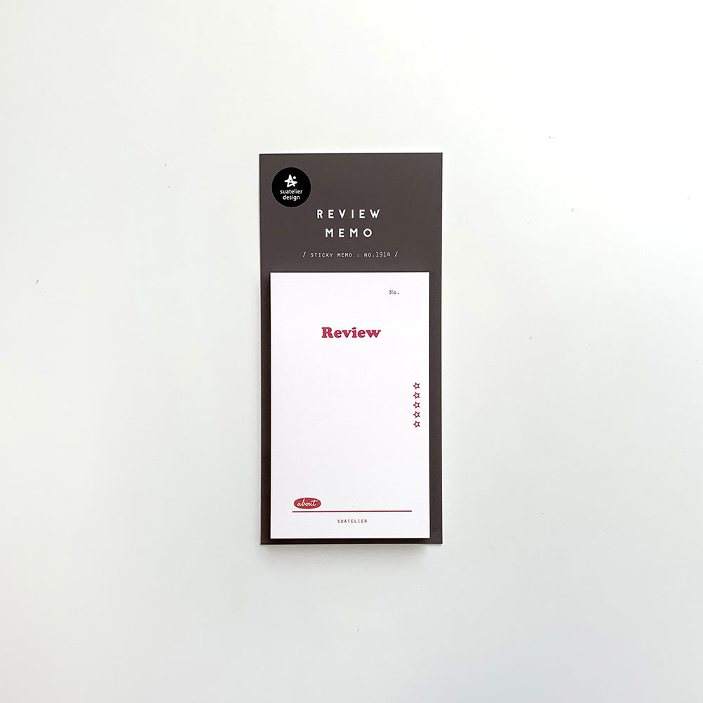 Suatelier Stationery - Sticky Memo - Notes and Memos