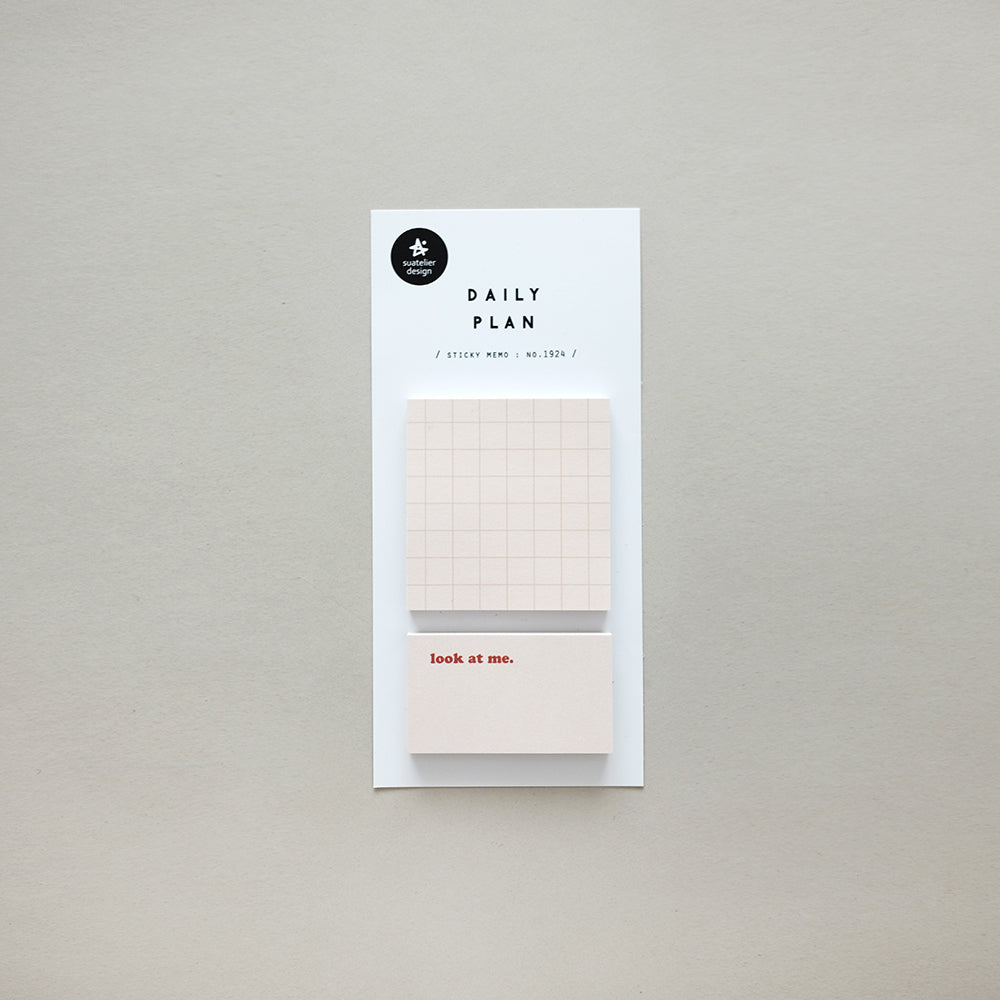 Suatelier Stationery - Sticky Memo - Daily