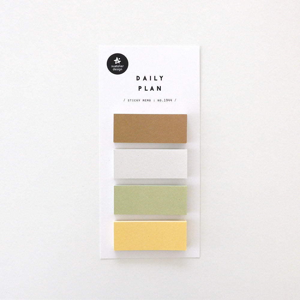 Suatelier Stationery - Sticky Memo - Daily