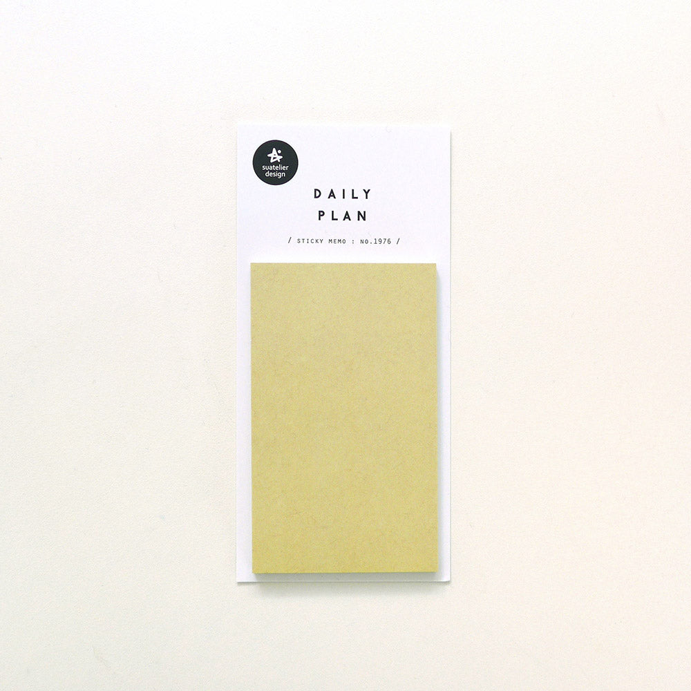 Suatelier Stationery - Sticky Memo - Daily