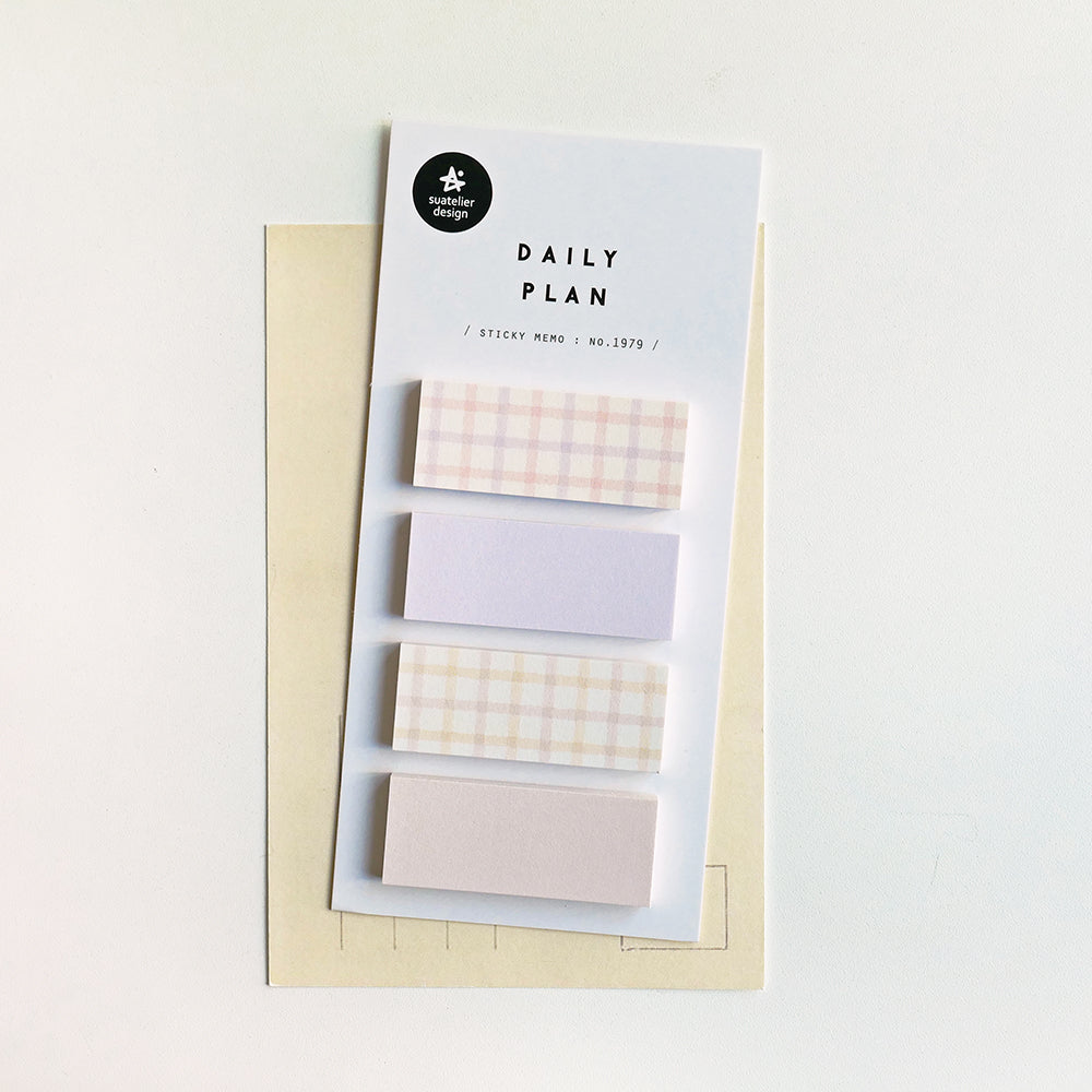 Suatelier Stationery - Sticky Memo - Daily