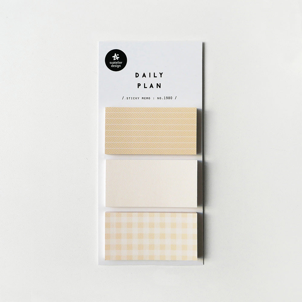 Suatelier Stationery - Sticky Memo - Daily