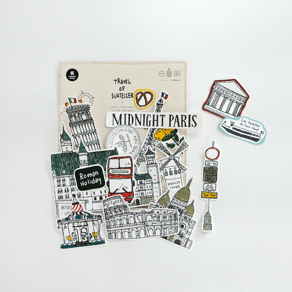Suatelier Travel Sticker - Travel