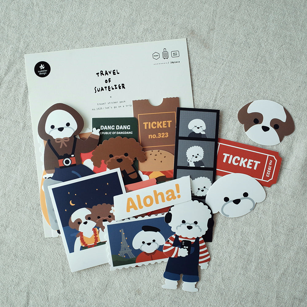 Suatelier Travel Sticker - Travel