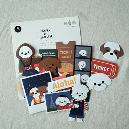 Suatelier Travel Sticker - Travel - 1525 let's go on a trip