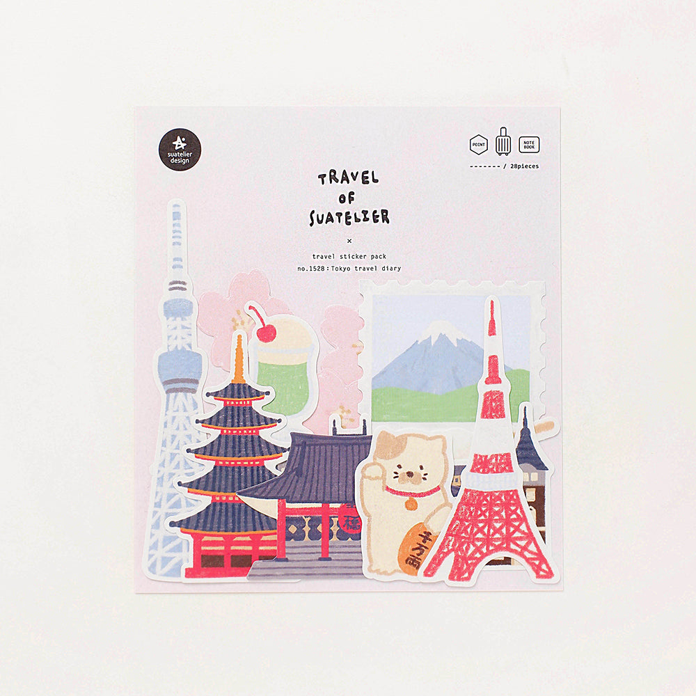 Suatelier Travel Sticker - Travel
