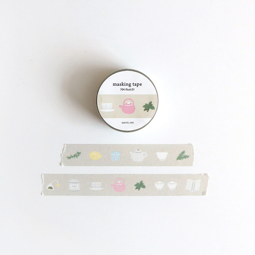 Suatelier Washi Tape - Illustrations