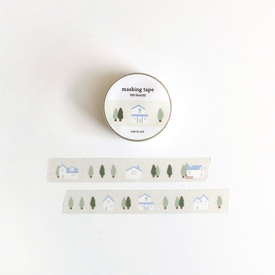 Suatelier Washi Tape - Illustrations - 705 illust.02