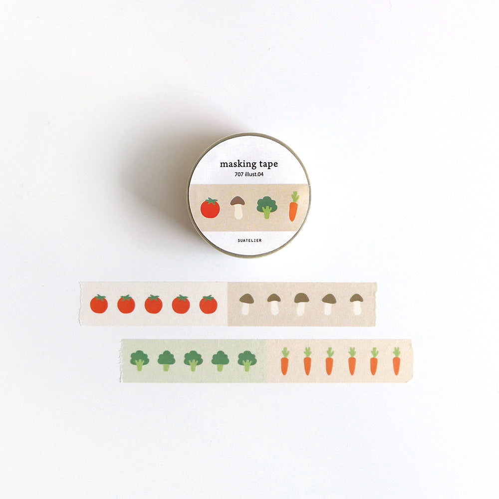 Suatelier Washi Tape - Illustrations